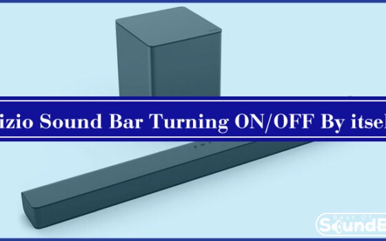Vizio Sound Bar Turning ON OFF By itself