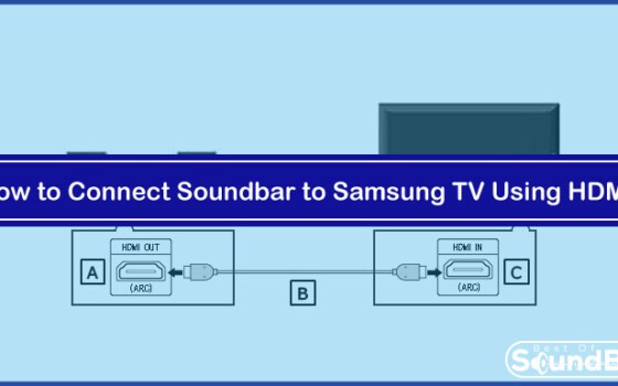 how to connect soundbar to samsung tv using hdmi